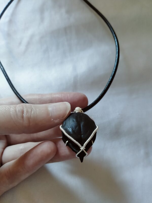 Pendentif Crâne d'oiseau et son diadème